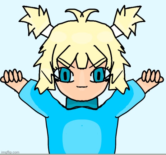I drew another girl because w h y n o t . name suggestions? | made w/ Imgflip meme maker