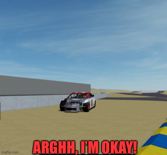 Kubica and Knuckles collided. | ARGHH, I’M OKAY! | image tagged in knuckles,kubica,memes,nascar,nmcs,oh wow are you actually reading these tags | made w/ Imgflip meme maker