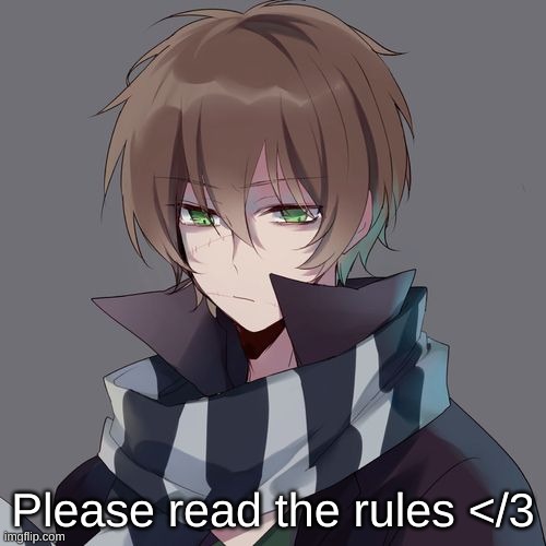 Please read the rules </3 | made w/ Imgflip meme maker