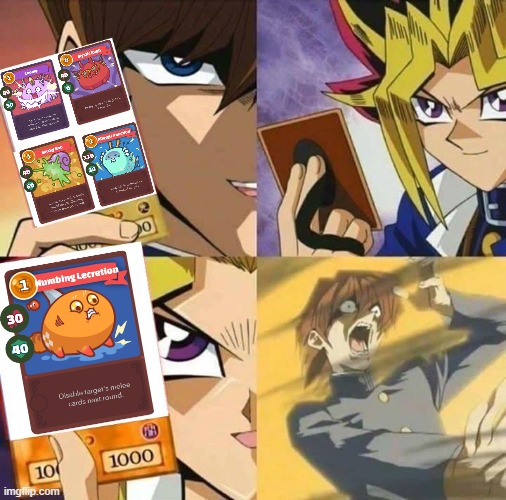 How to torture Terminator Reptiles | image tagged in yugioh card draw,axie infinity,terminator axie,reptile axie | made w/ Imgflip meme maker