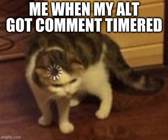 how tf,that fast
Sauce note: I'm getting targeted by the mods lmao | ME WHEN MY ALT GOT COMMENT TIMERED | image tagged in loading cat | made w/ Imgflip meme maker