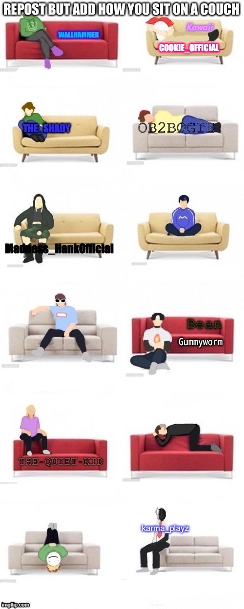 also karma you're heckin stupid how and why do you sleep like that | Kawaii | made w/ Imgflip meme maker