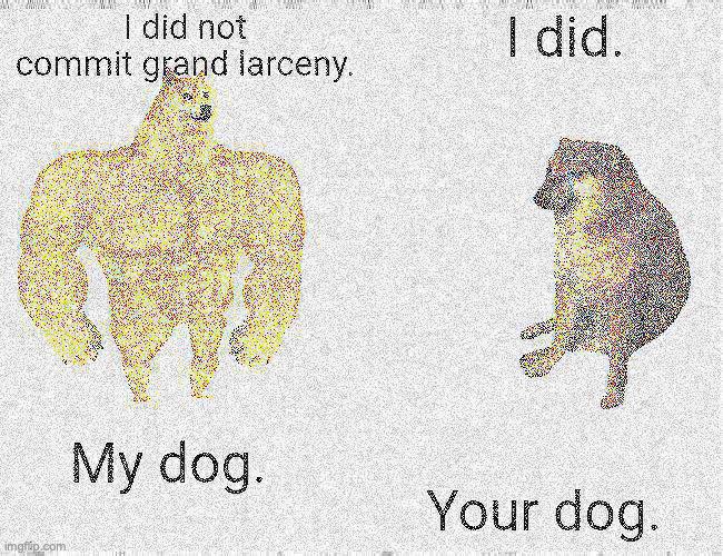 image tagged in funny dogs,dogs,deep fried,buff doge vs cheems | made w/ Imgflip meme maker
