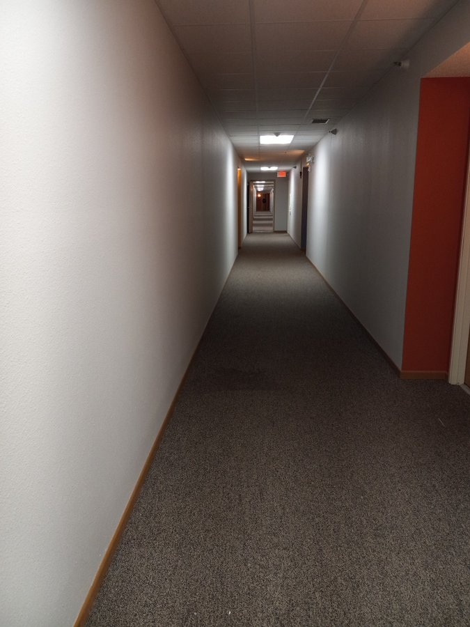 High Quality Hallway Blank Meme Template