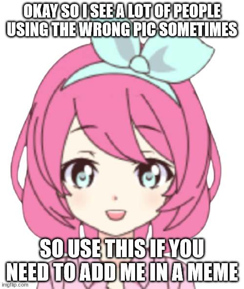 Search Jemy IP, you'll find this | OKAY SO I SEE A LOT OF PEOPLE USING THE WRONG PIC SOMETIMES; SO USE THIS IF YOU NEED TO ADD ME IN A MEME | image tagged in jemy new transparent | made w/ Imgflip meme maker