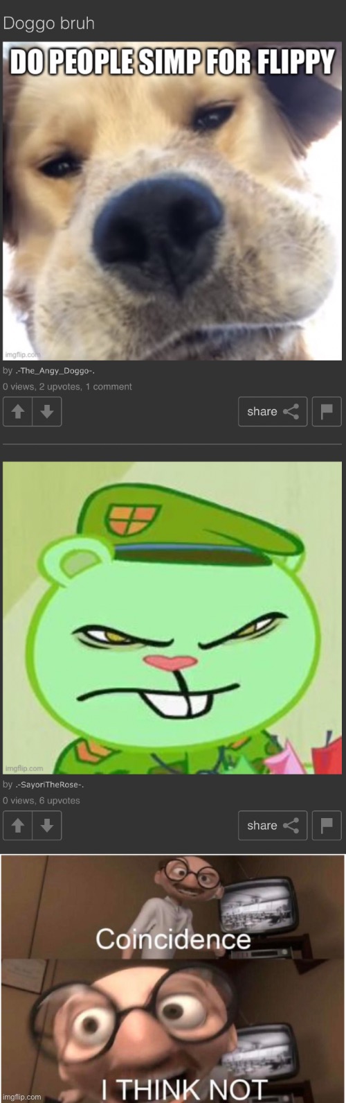 image tagged in coincidence i think not | made w/ Imgflip meme maker