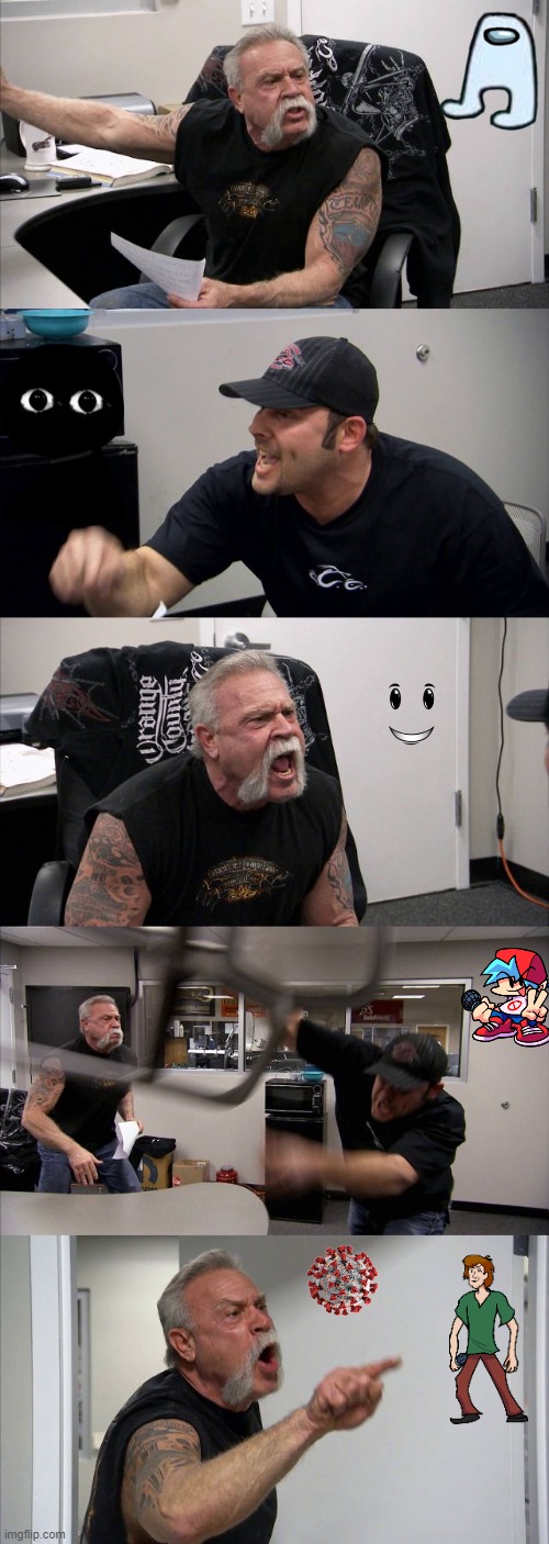 something i guess | image tagged in memes,american chopper argument | made w/ Imgflip meme maker