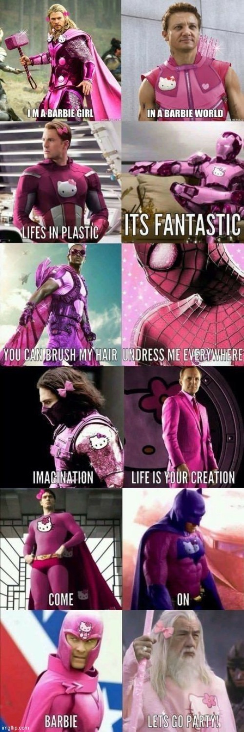 I am a Barbie lets go party  o o o | made w/ Imgflip meme maker