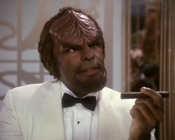 High Quality Cigar Worf Blank Meme Template