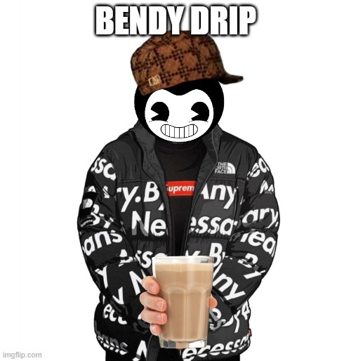 Bendy drip | BENDY DRIP | image tagged in goku drip,bendy and the ink machine | made w/ Imgflip meme maker