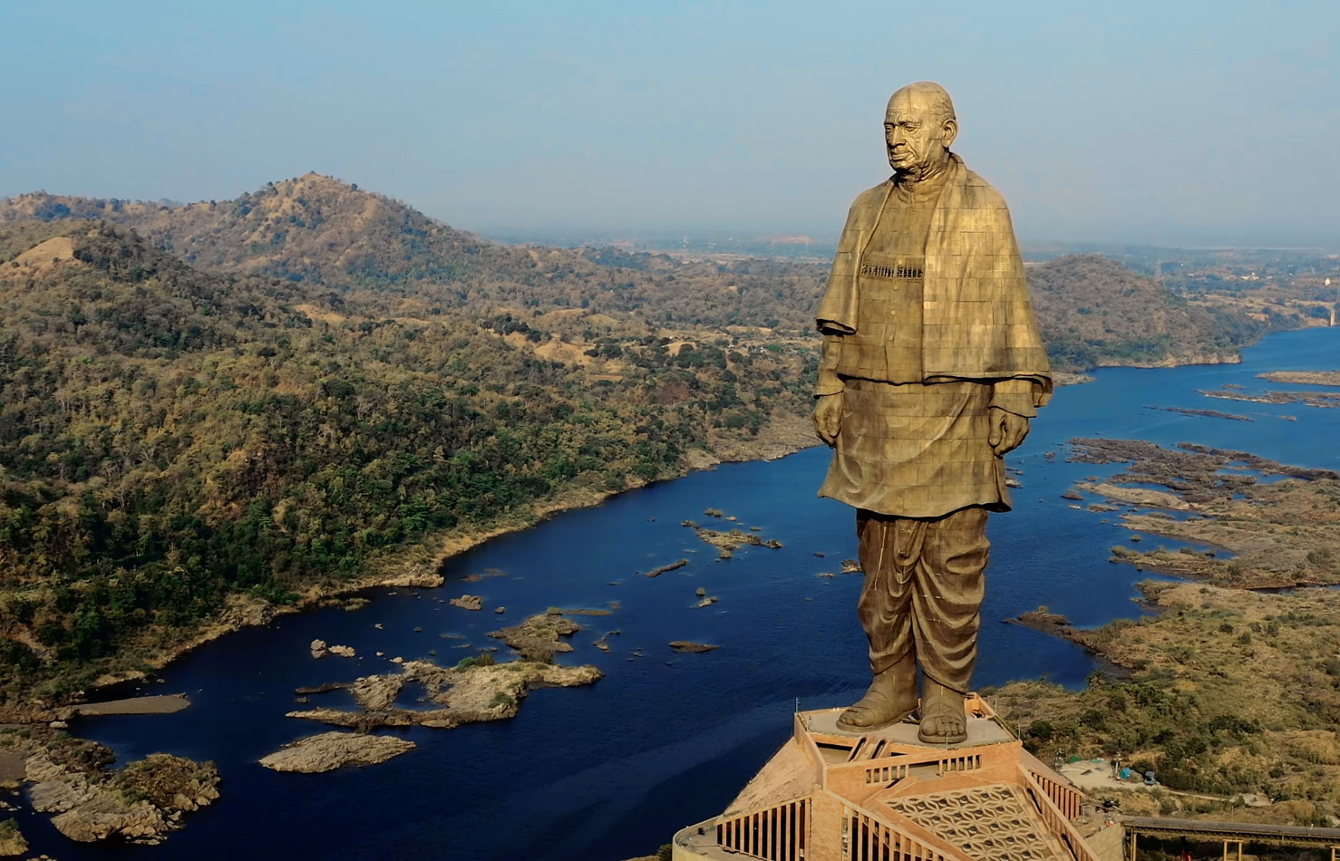 High Quality Statue of Unity Blank Meme Template