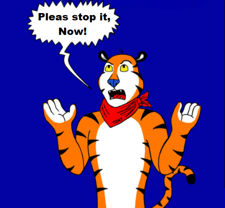 Tony the Tiger Blank Meme Template