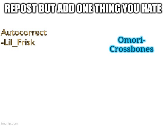 Omori- Crossbones | made w/ Imgflip meme maker
