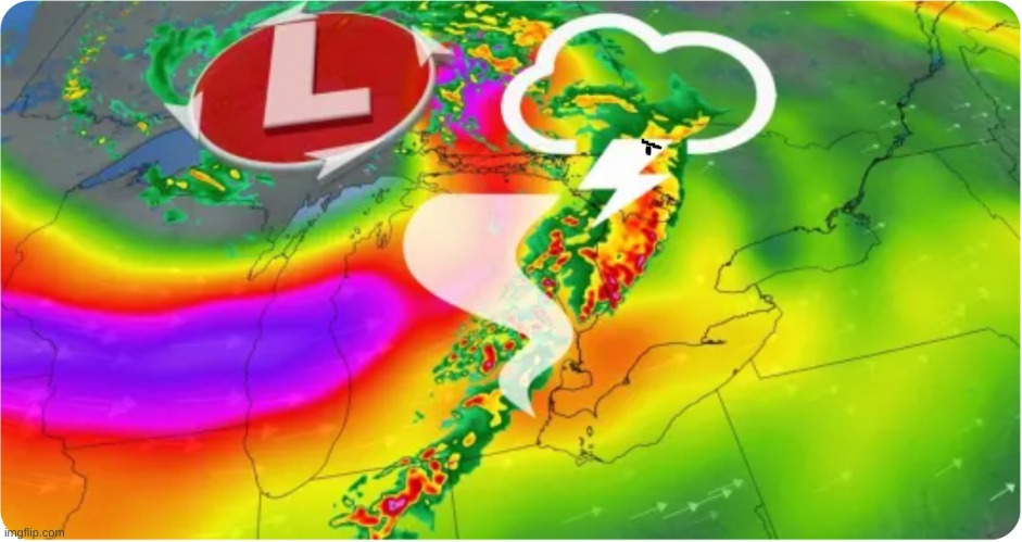 hurricane larry rainbow fart | image tagged in hurricane larry rainbow fart,hurricane larry,rainbow,fart,weather,funny memes | made w/ Imgflip meme maker