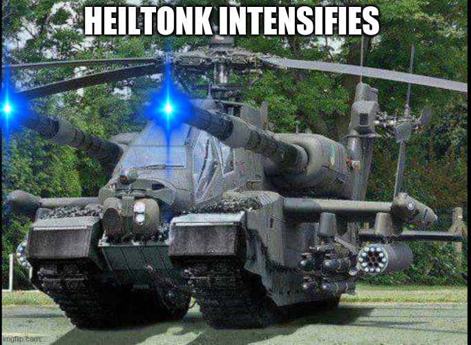 heiltonk music stops | HEILTONK INTENSIFIES | image tagged in heiltonk music stops | made w/ Imgflip meme maker