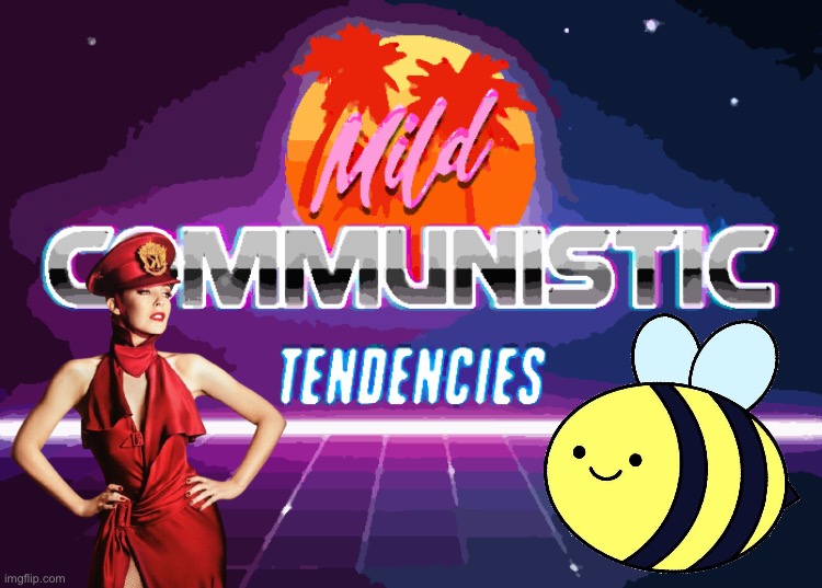 High Quality Beez Kami mild communistic tendencies Blank Meme Template