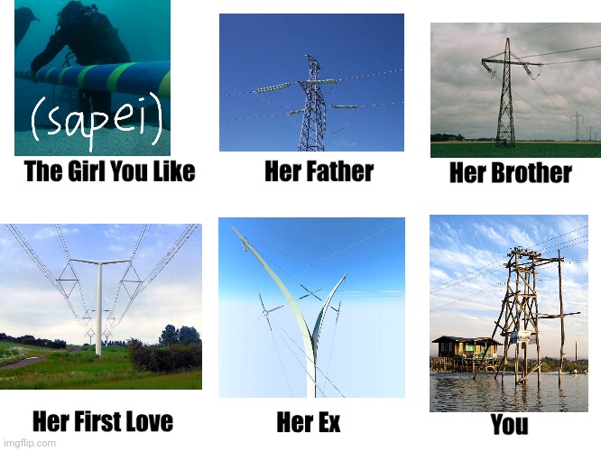 Pylons night talk | image tagged in the girl you like | made w/ Imgflip meme maker