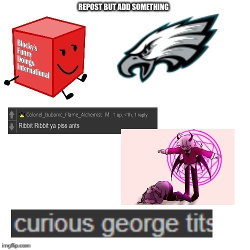 curious george tits- comment by me :D :3 | made w/ Imgflip meme maker