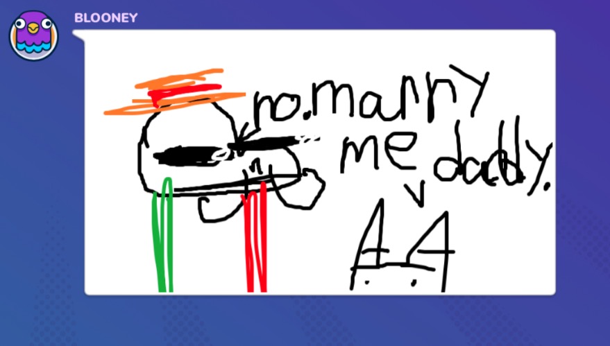 Bloo almost causes a divorce between a skeleton and a rabbit. | made w/ Imgflip meme maker