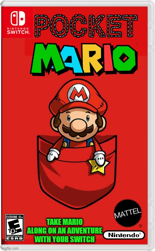 MARIO IN A SUPER BIG WORLD | TAKE MARIO ALONG ON AN ADVENTURE WITH YOUR SWITCH | image tagged in nintendo switch,super mario bros,super mario,fake switch games | made w/ Imgflip meme maker