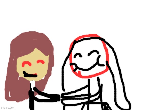 Danish-Chan Wedding | image tagged in blank white template | made w/ Imgflip meme maker