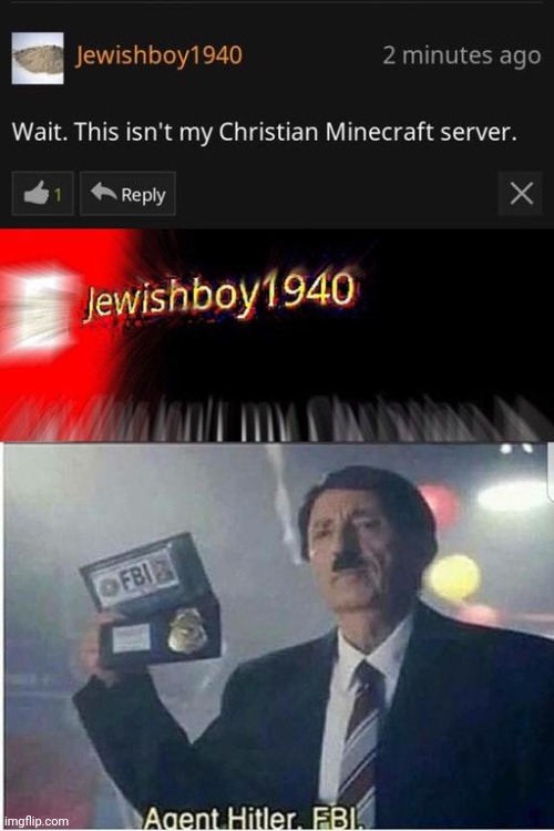StickdoinyourCiscococcyx | image tagged in fbi agent,memes,jewish,server,funny,hmm yes | made w/ Imgflip meme maker