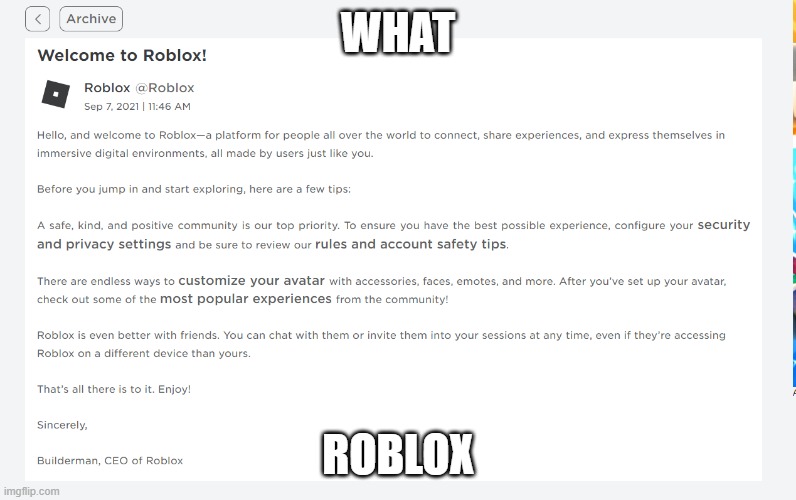 What The Roblox | WHAT; ROBLOX | image tagged in what,cursed roblox image,roblox,roblox meme | made w/ Imgflip meme maker