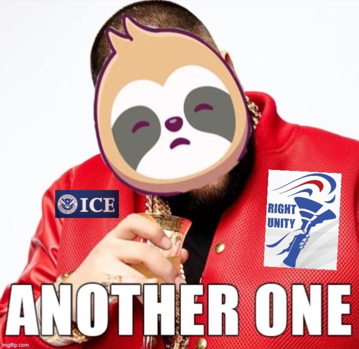 High Quality Sloth another one rup ice Blank Meme Template