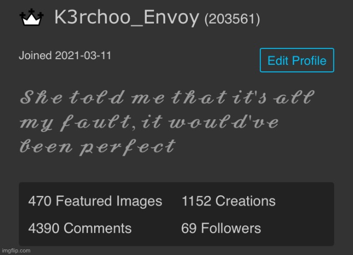 i did it!!! | image tagged in envoy 69 | made w/ Imgflip meme maker