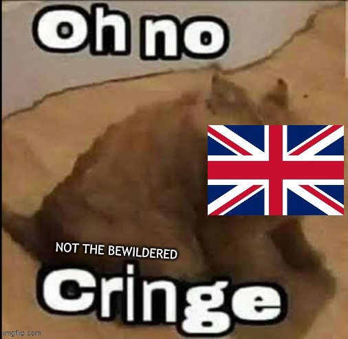 image tagged in british oh no cringe | made w/ Imgflip meme maker