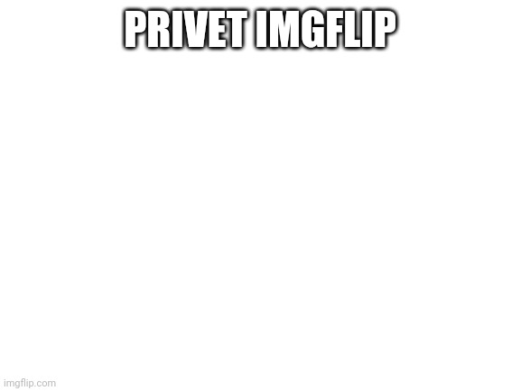 Blank White Template | PRIVET IMGFLIP | image tagged in blank white template | made w/ Imgflip meme maker