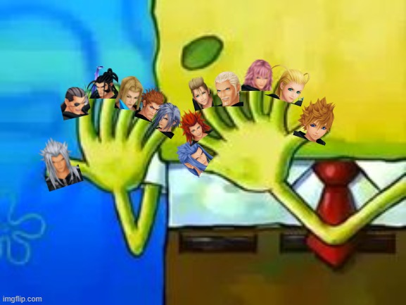 That's all 13 Patrick! | image tagged in spongebob,kingdom hearts,13 | made w/ Imgflip meme maker