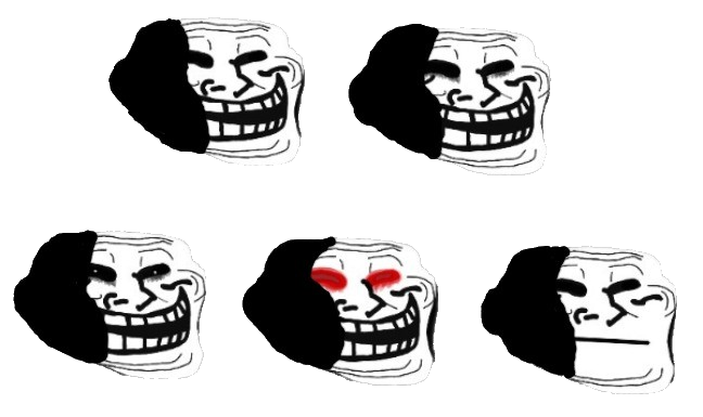 High Quality Shadow Trollge pack EXTENSION Blank Meme Template