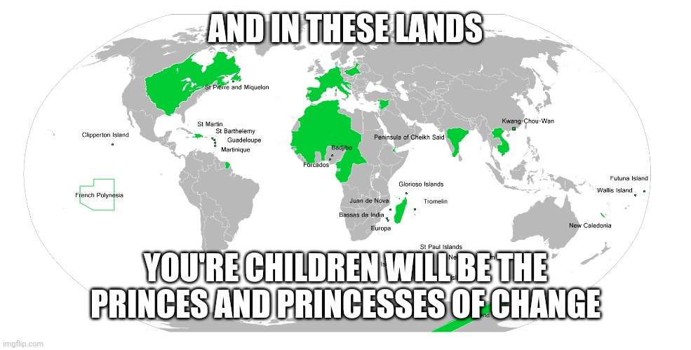 Lands taken by government will be forgiven, titles restored; new titles issued for governors, colonels, and merchants | AND IN THESE LANDS; YOU'RE CHILDREN WILL BE THE PRINCES AND PRINCESSES OF CHANGE | image tagged in viva la revolution,e,q | made w/ Imgflip meme maker