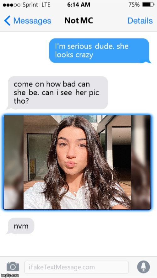 im serious dude she looks crazy | image tagged in im serious dude she looks crazy | made w/ Imgflip meme maker