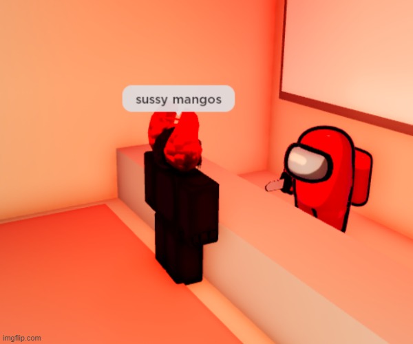 MSMG_NO_SITEMODS roblox sus Memes & GIFs - Imgflip