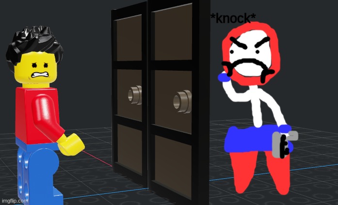 Danish-Chan | *knock* | made w/ Imgflip meme maker