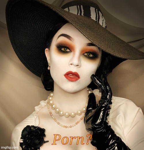 Lady Dimitrescu | Porn? | made w/ Imgflip meme maker