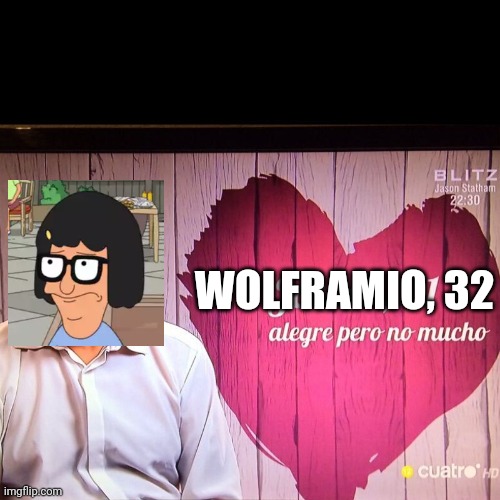  WOLFRAMIO, 32 | image tagged in alegre pero no mucho | made w/ Imgflip meme maker