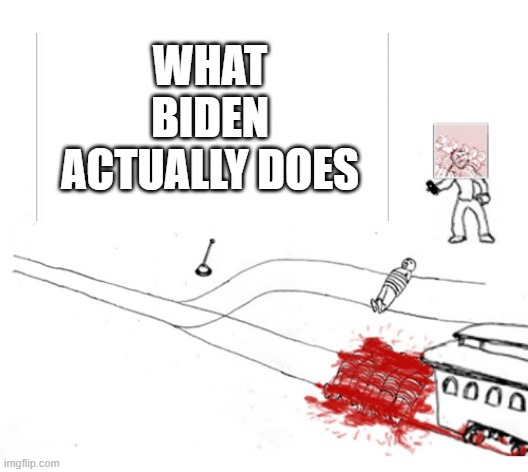 WHAT BIDEN ACTUALLY DOES | made w/ Imgflip meme maker
