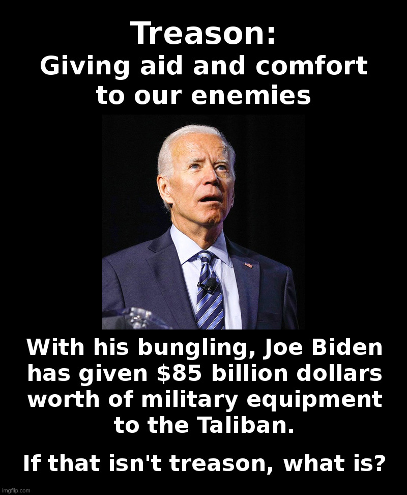 Biden Has Provided Aid and Comfort To Our Enemies | image tagged in joe biden,unfit for office,13 reasons why,treason,resignation,impeachment | made w/ Imgflip meme maker