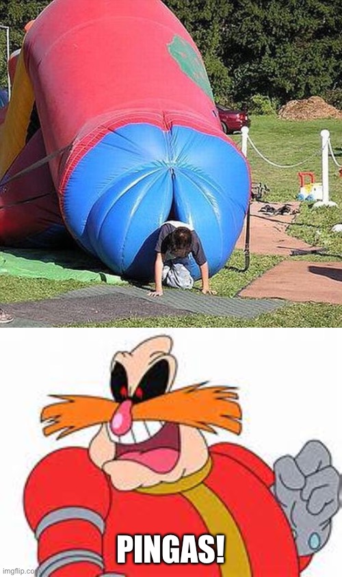 Colorful Inflatable Pingas Slide | PINGAS! | image tagged in pingas,memes,design fails,pingas slide,you had one job,wtf | made w/ Imgflip meme maker