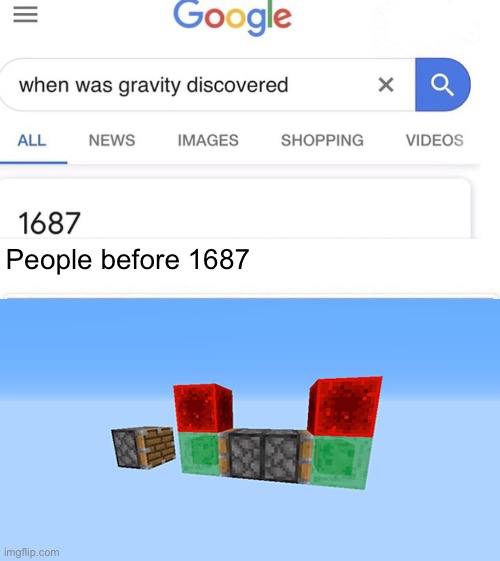 How they flew | People before 1687 | image tagged in memes,monkey puppet | made w/ Imgflip meme maker