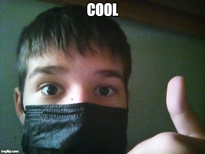 COOL | image tagged in face of wallhammer | made w/ Imgflip meme maker