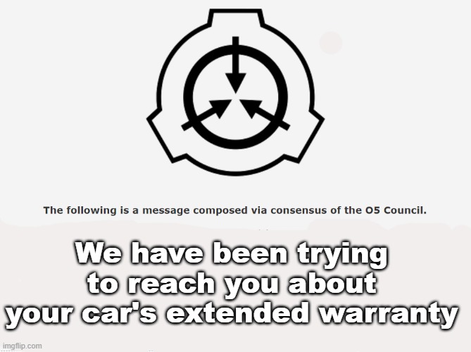 How do you imagine the 05 council on their free time? : r/SCP