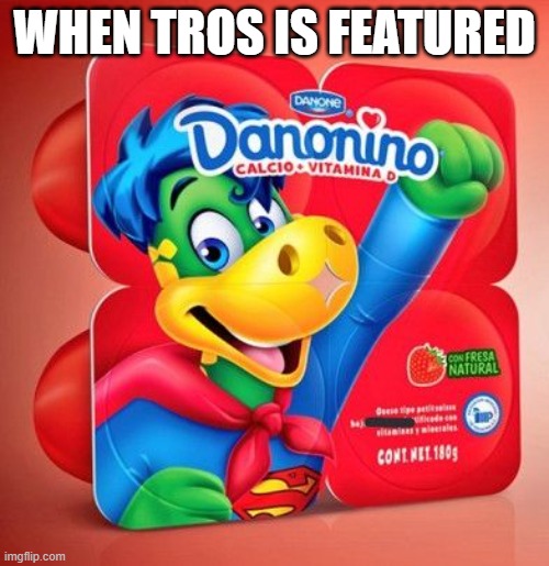 kbs wanted this product as sponsored |  WHEN TROS IS FEATURED | image tagged in danonino,tros,the return of superman | made w/ Imgflip meme maker