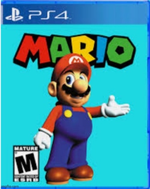 Hello, its-a-me mario on the ps4 | image tagged in mario on ps4,ps4 | made w/ Imgflip meme maker