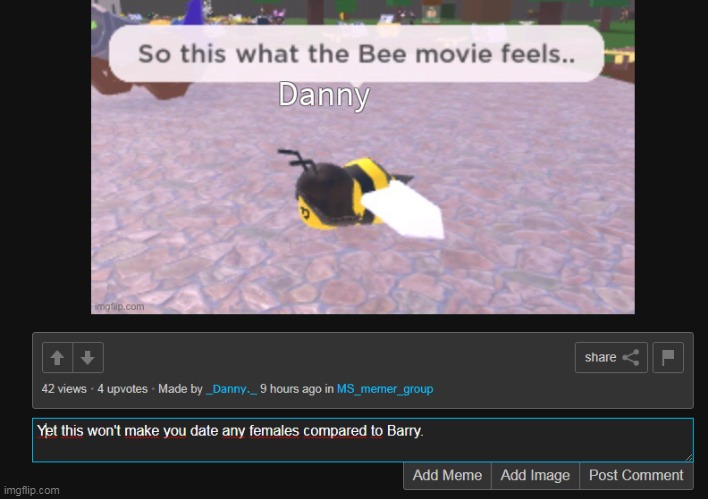 made w/ Imgflip meme maker