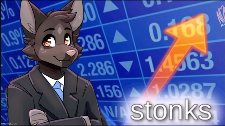 Furry stonks | image tagged in furry stonks | made w/ Imgflip meme maker