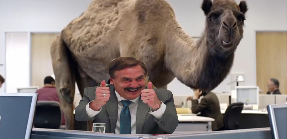 Geico Mike Lindell Blank Meme Template